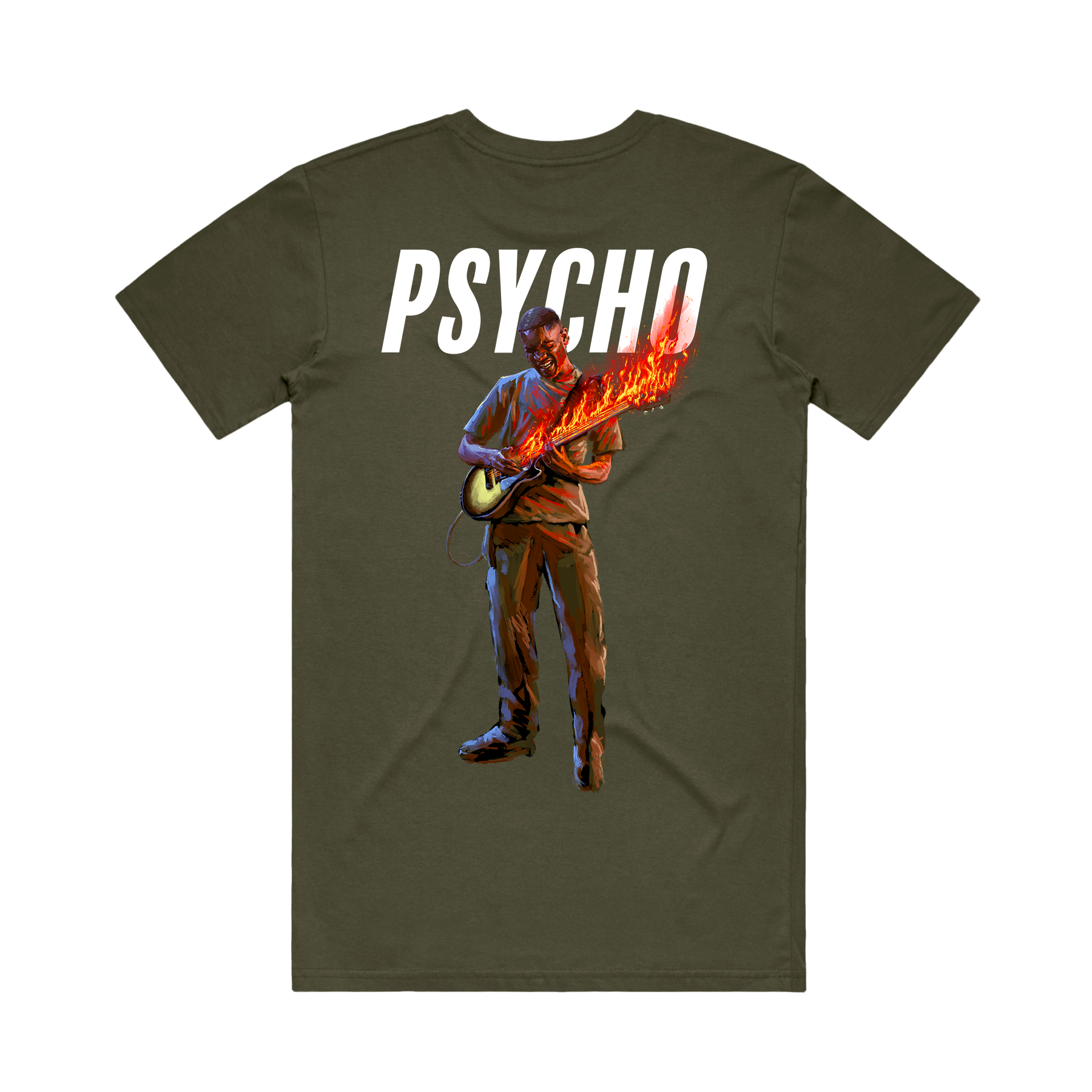 Psycho In The Fire Tee